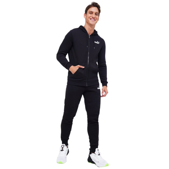 Худі Puma Essentials Full-Zip Logo Black 586702-01 (Оригінал) - фото №6