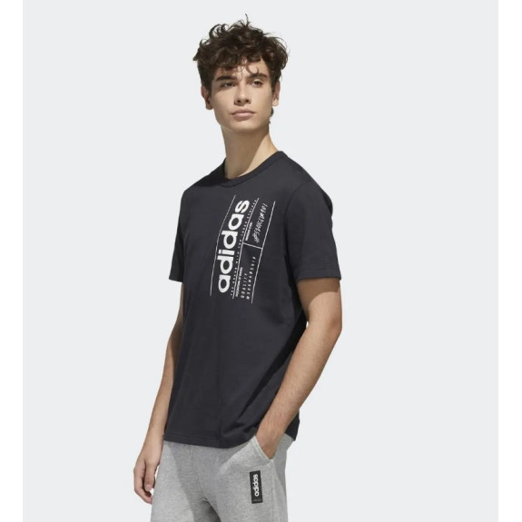 Футболка Adidas Brilliant Basics Tee FM6017 (Оригинал) - фото №2