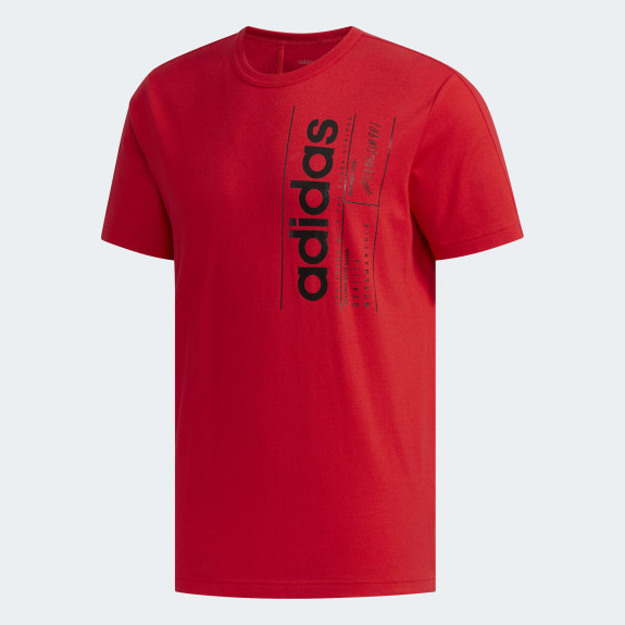 Футболка Adidas Brilliant Basics Tee FM6093 (Оригинал) - фото №2