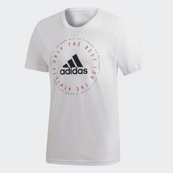 Футболка Adidas Emblem DV3100 (Оригинал) - фото №4
