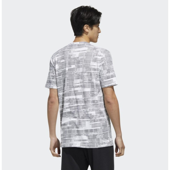 Футболка Adidas Essential AOP Tee FM3433 (Оригинал) - фото №2