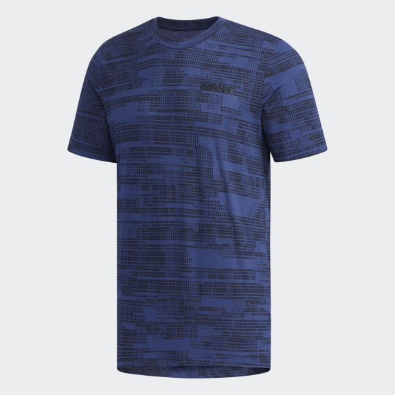 Футболка Adidas Essential AOP Tee FM3434 (Оригинал) - фото №2