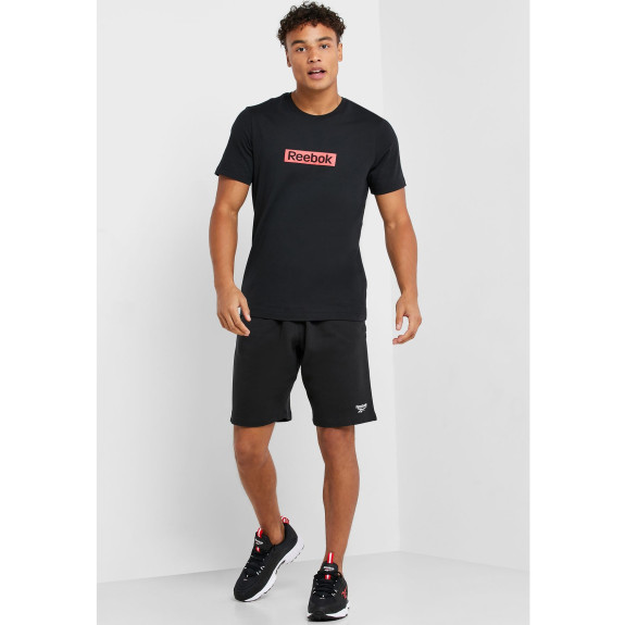 Футболка Reebok Essentials Linear Logo Tee FK6167 (Оригинал) - фото №3