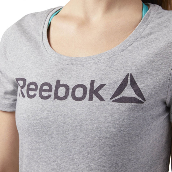 Футболка Reebok Reebok Linear Read CF4454 (Оригінал) - фото №4