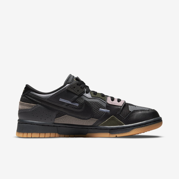 Кроссовки Nike Dunk Low Scrap Black DB0500-001 (Оригинал) - фото №3
