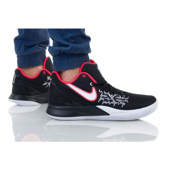 Кроссовки Nike Kyrie Flytrap Ii Black White Red AO4436-008 (Оригинал) - фото №4