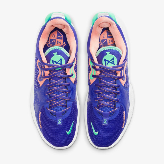 Кроссовки Nike PG 5 CW3143-400 (Оригинал) - фото №5