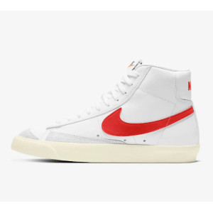 Жіночі Кросівки Nike Blazer Mid 77 Vintage White Red Women CZ1055-101 (Оригінал)