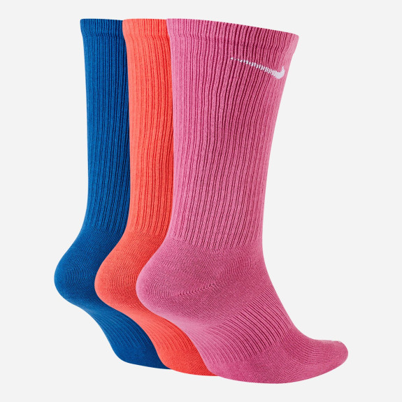 Носки Nike U Nk Everyday Plus Ltwt Crew 3Pr DC7537-902 (Оригинал) - фото №2
