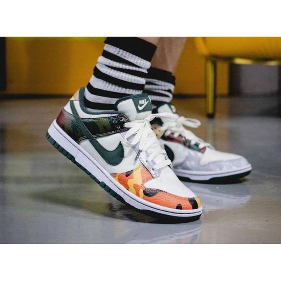 Кросівки Nike Dunk Low SE Sail Multi-Camo DH0957-100 (Оригінал) - фото №6