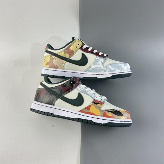 Кросівки Nike Dunk Low SE Sail Multi-Camo DH0957-100 (Оригінал) - фото №7