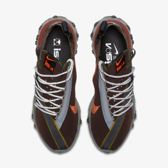 Кроссовки Nike React Wr Ispa Brown AR8555-200 (Оригинал) - фото №4