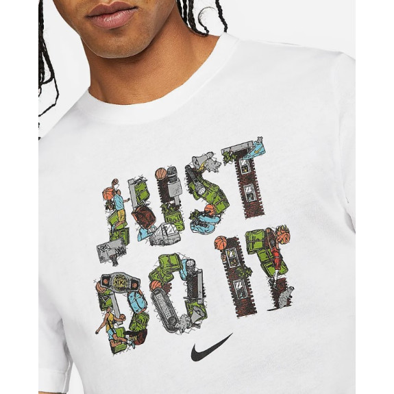 Футболка Nike “Just Do It” DD0801-100 (Оригінал) - фото №2