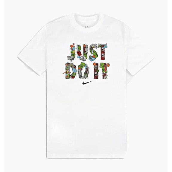 Футболка Nike “Just Do It” DD0801-100 (Оригінал) - фото №3