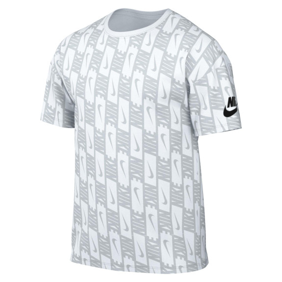Футболка Nike NSW Repeat Short-Sleeve Tee Prnt DR9974-100 (Оригінал) - фото №4