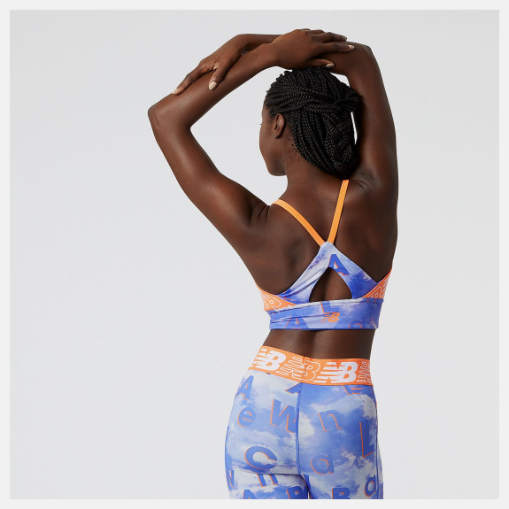 Топ New Balance Relentless Printed Crop WB21176ARA (Оригінал) - фото №2