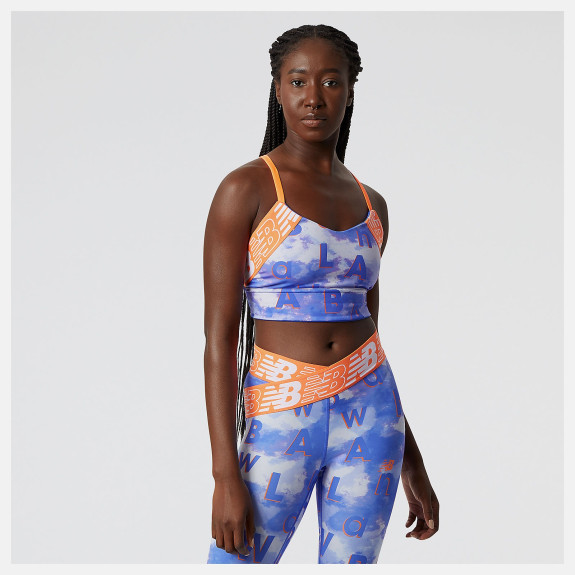 Топ New Balance Relentless Printed Crop WB21176ARA (Оригінал) - фото №4