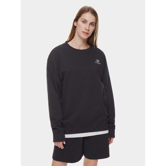 Свитшот New Balance Essentials Uni UT21501BK (Оригинал) - фото №2 Свитшот New Balance Essentials Uni UT21501BK (Оригинал) - фото №2
