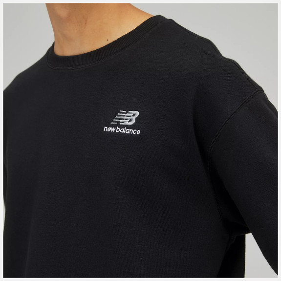 Свитшот New Balance Essentials Uni UT21501BK (Оригинал) - фото №5 Свитшот New Balance Essentials Uni UT21501BK (Оригинал) - фото №5