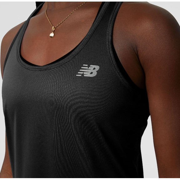 Майка New Balance Pr Accelerate Ss WT11222BK (Оригинал) - фото №2