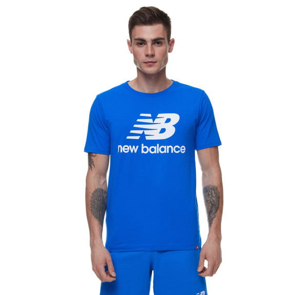Футболка New Balance Essentials Stacked Logo MT01575SBU (Оригінал)