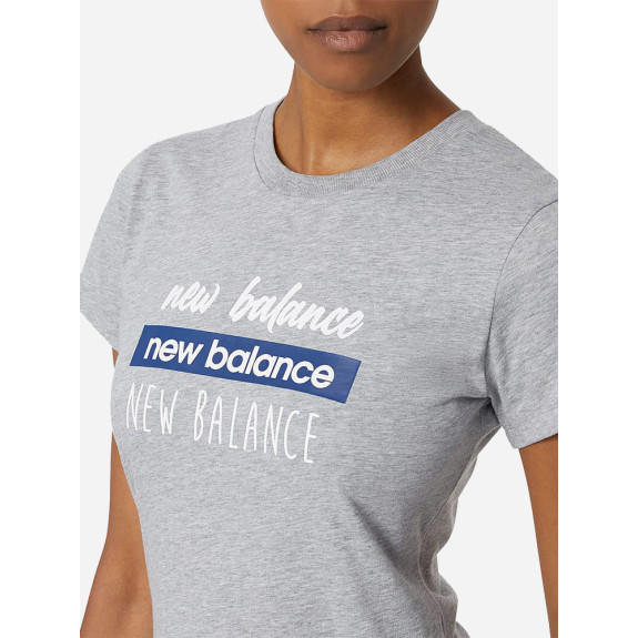 Футболка New Balance Sport Script Repeat WT21802AG (Оригинал) - фото №3
