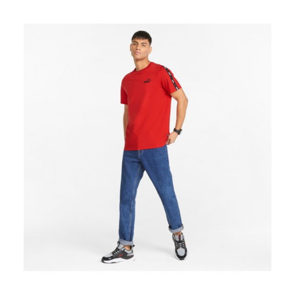 Футболка Puma Essentials+ Tape Tee 847382-11 (Оригинал) - фото №2