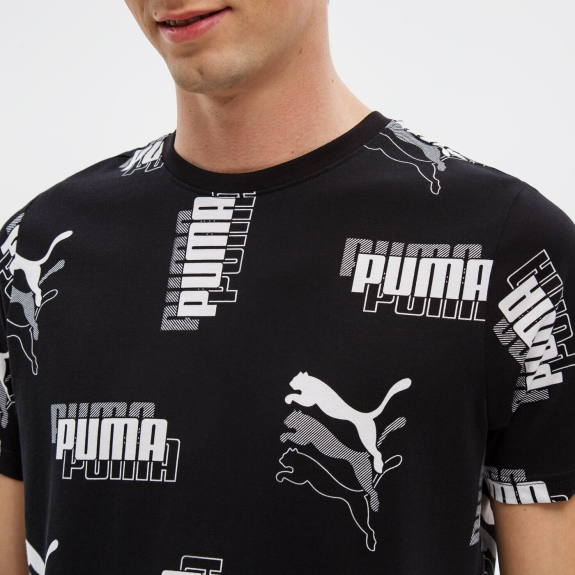 Футболка Puma Power Printed Tee 847383-01 (Оригинал) - фото №4 Футболка Puma Power Printed Tee 847383-01 (Оригинал) - фото №4
