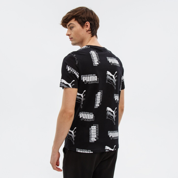 Футболка Puma Power Printed Tee 847383-01 (Оригинал) - фото №2 Футболка Puma Power Printed Tee 847383-01 (Оригинал) - фото №2