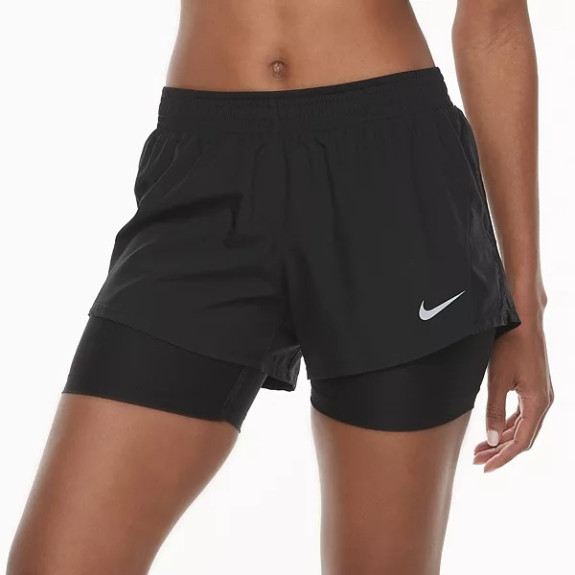 Шорти Nike Women NK Eclipse 2In1 Short CZ9570-010 (Оригінал) - фото №2