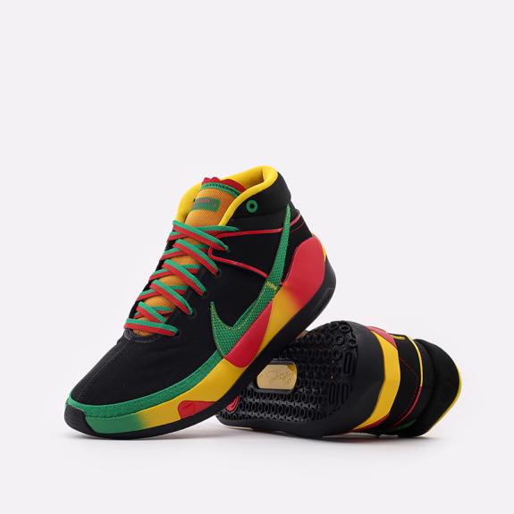 Кроссовки Nike KD13 "RASTA" DC0010-001 (Оригинал) - фото №6