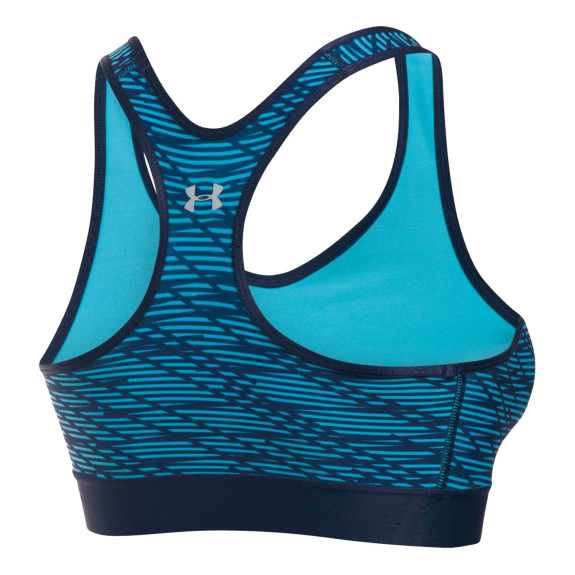 Топ Under Armour Mid Bra Printed 1273505-458 (Оригинал) - фото №2