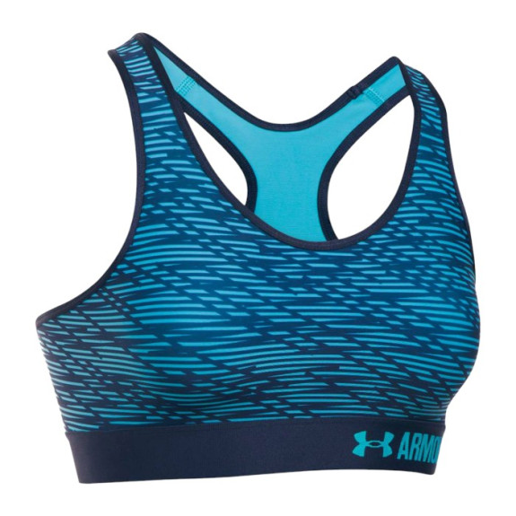 Топ Under Armour Mid Bra Printed 1273505-458 (Оригинал)