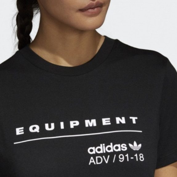 Футболка Adidas Eqt Tee Black Cd6889 (Оригинал) - фото №4