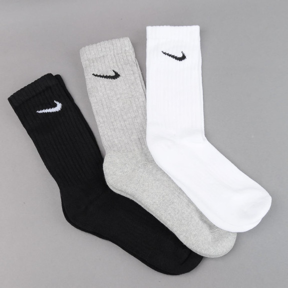 Носки Nike 3 pack Value Cotton Cushioned Crew SX4508-965 (3 шт) (Оригінал) - фото №4