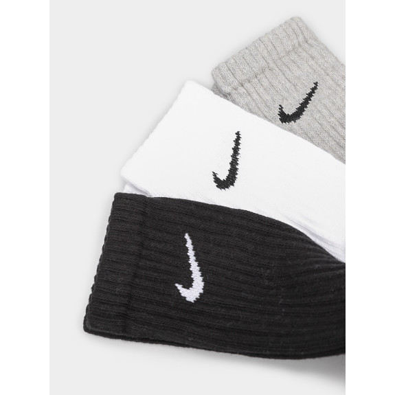 Носки Nike 3 pack Value Cotton Cushioned Crew SX4508-965 (3 шт) (Оригінал) - фото №5