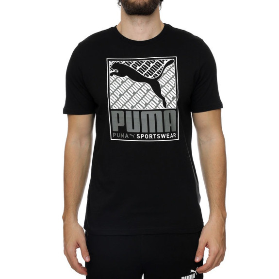 Футболка Puma Cat Box Tee 587766-01 (Оригінал) Футболка Puma Cat Box Tee 587766-01 (Оригінал)