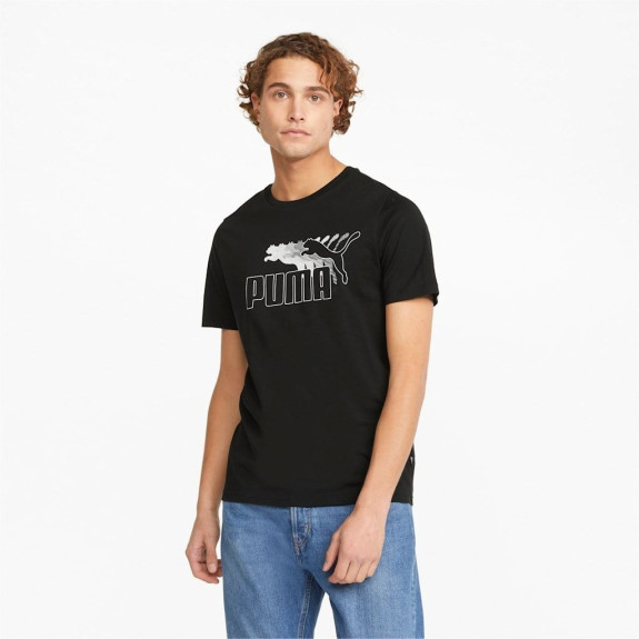 Футболка Puma Logo Repeat Graphic Tee 671356-01 (Оригинал)