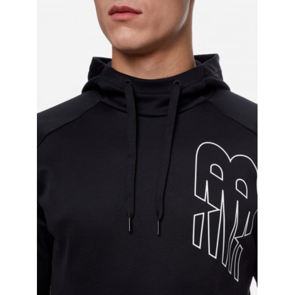 Кофта New Balance Tenacity Performance Pullover Hoodie MT13021BK (Оригинал) - фото №3