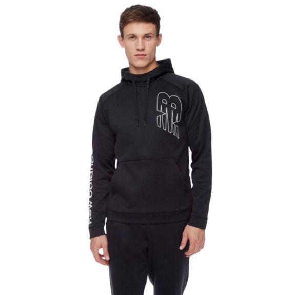 Кофта New Balance Tenacity Performance Pullover Hoodie MT13021BK (Оригинал)