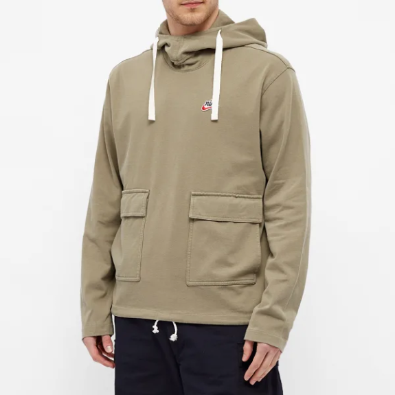 Кофта Nike Heritage Popover Jacket DA0037-320 (Оригінал) - фото №2
