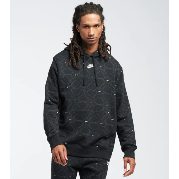 Кофта Nike Hoodie Multi Logo DM7930-010 (Оригінал)