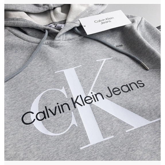 Худи Calvin Klein Grey 40201GP082 (Оригинал) - фото №4