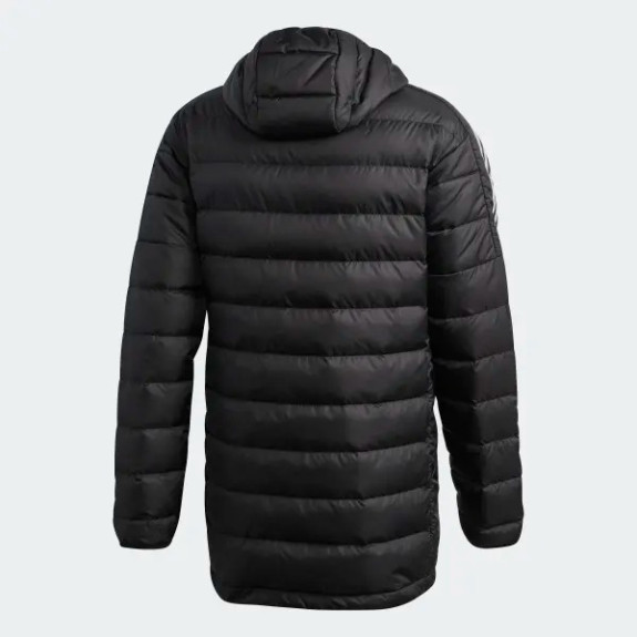 Пуховик Adidas Essentials Down Parka Black GH4604 (Оригинал) - фото №4