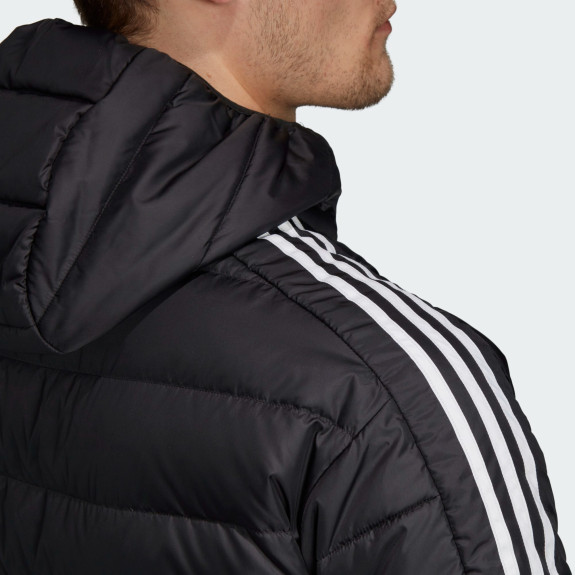 Пуховик Adidas Essentials Down Parka Black GH4604 (Оригинал) - фото №5