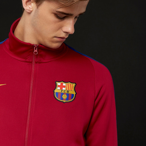 Спортивная кофта Nike FC Barcelona Franchise Jacket 868925-620 (Оригинал) - фото №5 Спортивная кофта Nike FC Barcelona Franchise Jacket 868925-620 (Оригинал) - фото №5