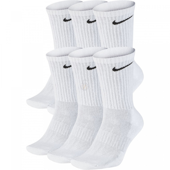 Носки Nike Everyday Cushion Crew SX7666-100 (Оригінал) 6 пар