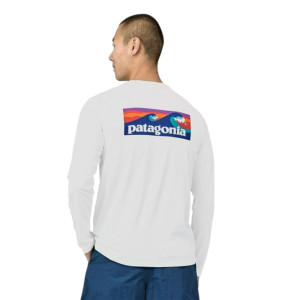 Лонгслів Patagonia Men'S Long-Sleeved Capilene® Cool Daily Graphic Shirt - Waters Bolw45170 (Оригінал)