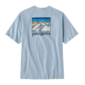 Футболка Patagonia Men'S Line Logo Ridge Pocket Responsibili-Tee Chle38511 (Оригінал)