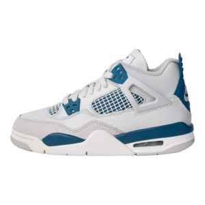 Детские Кроссовки Jordan 4 Retro Military Blue Hf4281-141 (Оригинал)